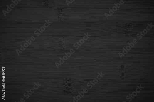 Grunge dark wood plank texture background. Vintage black wooden board wall antique cracking old style background objects for furniture design. Painted weathered peeling table wood hardwood decoration.