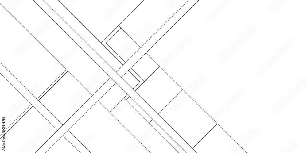 Paper geometric composition with abstract lines, Abstract geometric and stripe white black colors with lines pattern texture, Abstract industrial Design random lines black on white background. Paper geometric composition with abstract lines, Abstract geometric and stripe white black colors with lines pattern texture, Abstract industrial Design random lines black on white background.
