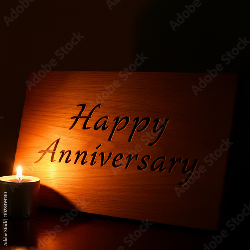 "Happy Anniversary" engrave...
