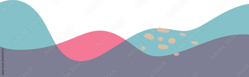 Transparent Blob Footer Transparent Blob Footer