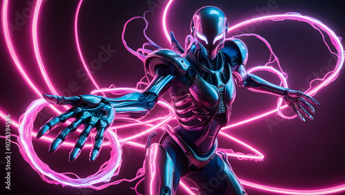 the robot person 
