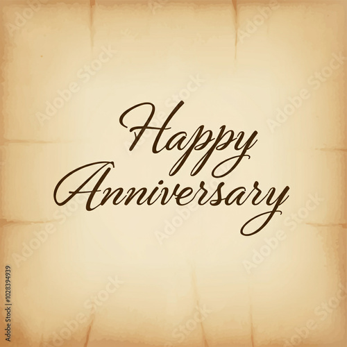 Rustic Happy Anniversary Gr...