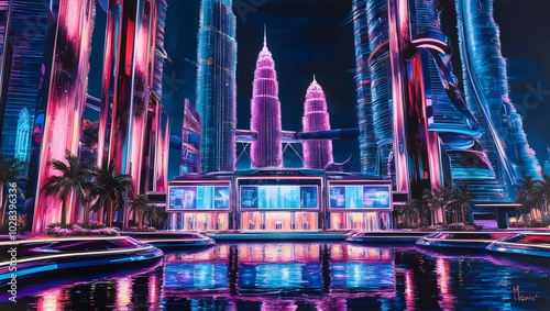 City in the night