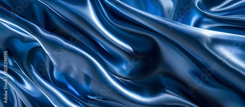 Abstract liquid metal forms framed in glossy black. Smooth, flowing shapes with reflections. Background of sleek, fluid motion