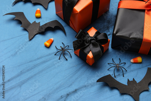 Composition with gift boxes...