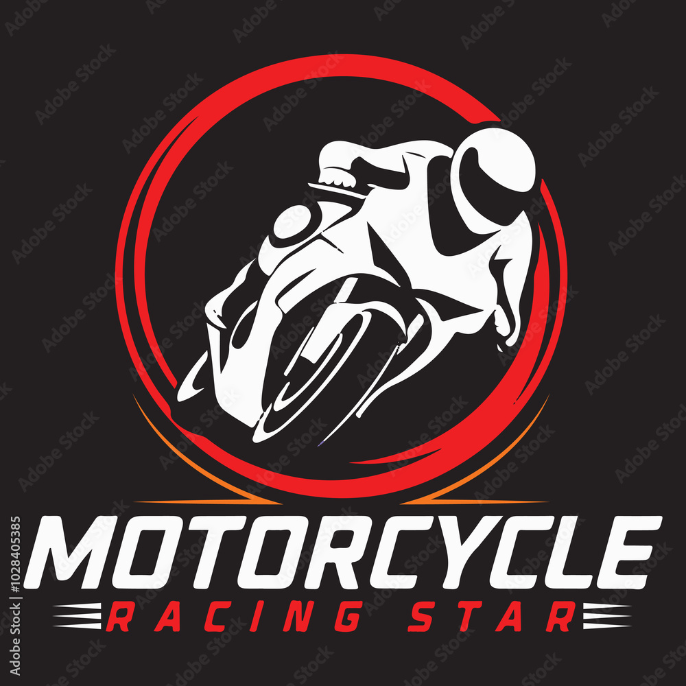 Naklejka premium Unique Motorcycle T-Shirt Designs: Ride in Style.