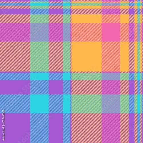 Textile design of textured plaid. Checkered fabric pattern swatch for shirt, dress, suit, wrapping paper print, invitation and gift card.