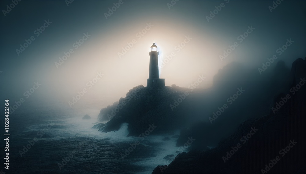 Fototapeta premium Fog in nature background