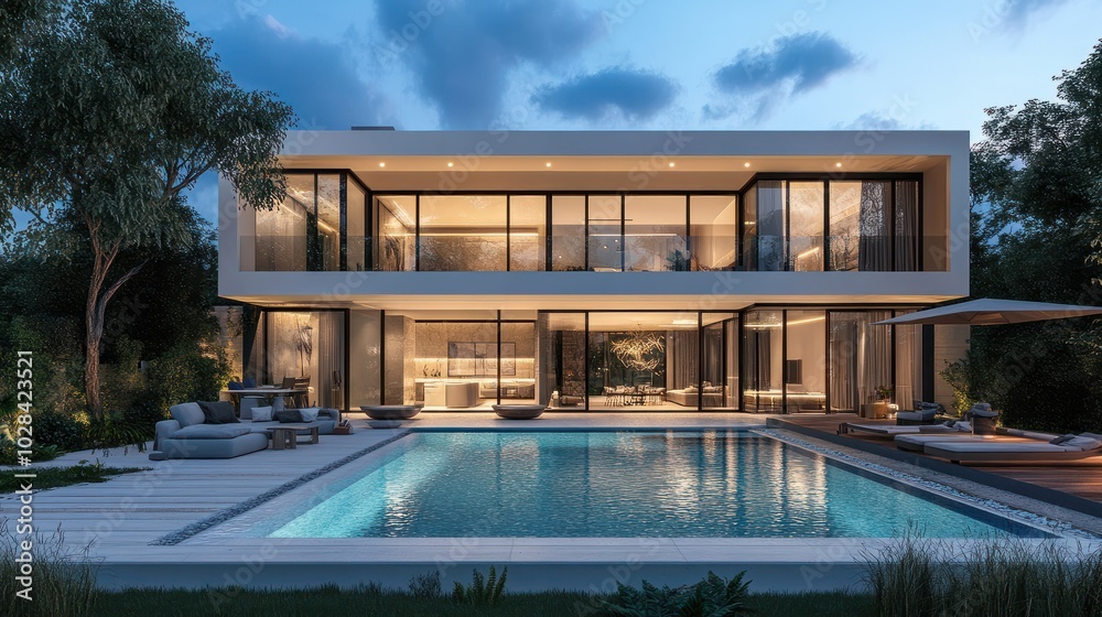 Modern Luxury Villa with Swimming Pool