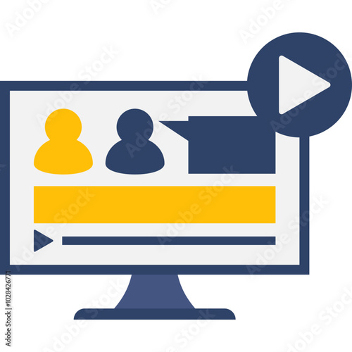 Online Course Icon