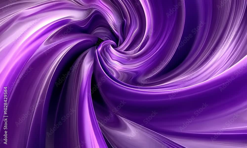 A purple swirl of fabric with a purple background Video A purple swirl of fabric with a purple background Video