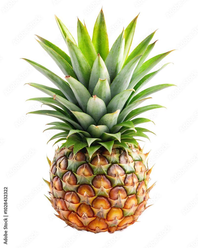 Fototapeta premium pineapple transparent background PNG 