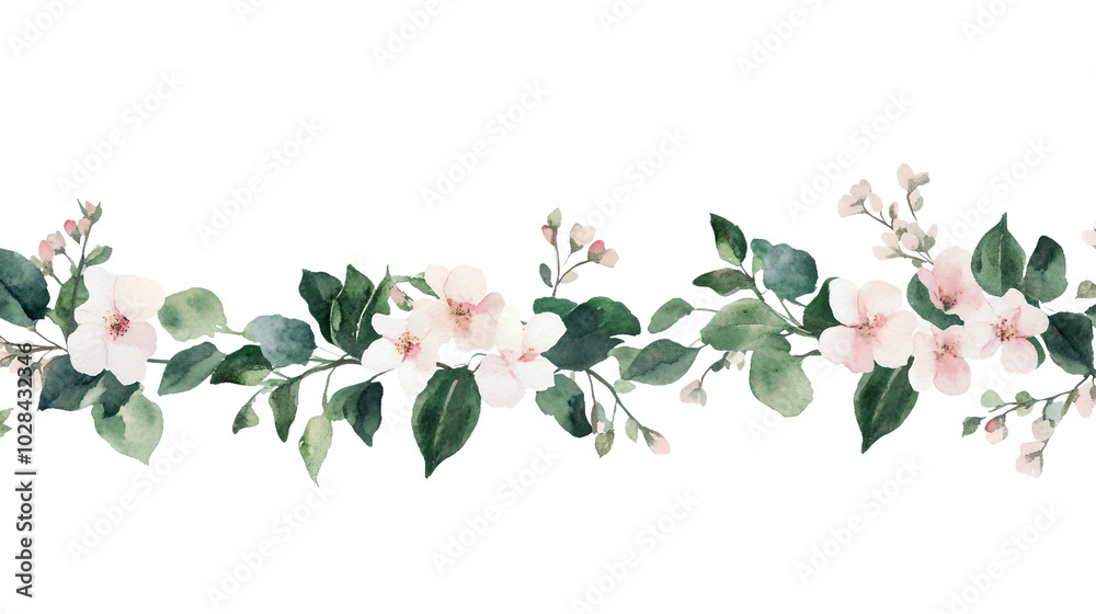 custom made wallpaper toronto digitalBeautiful Floral Watercolor Design for Home Decor and Invitations