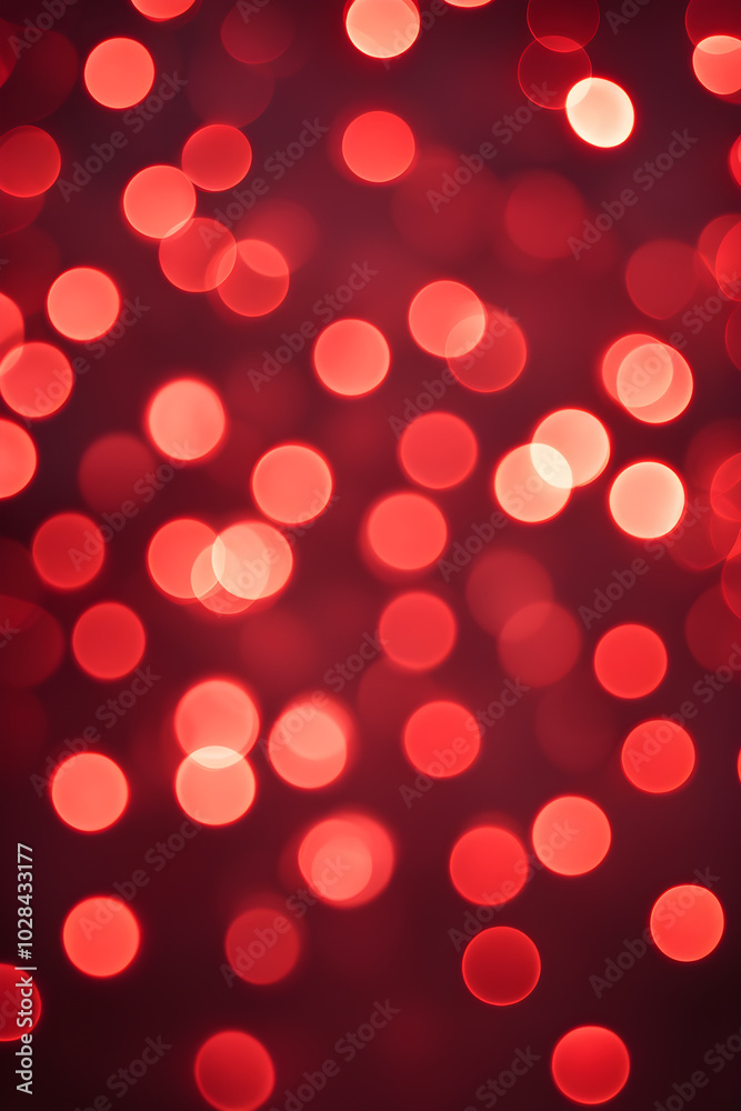 Red bokeh christmas background Red bokeh christmas background