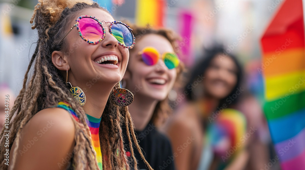 LGBTQ traveled and celebrated very happily LGBTQ traveled and celebrated very happily