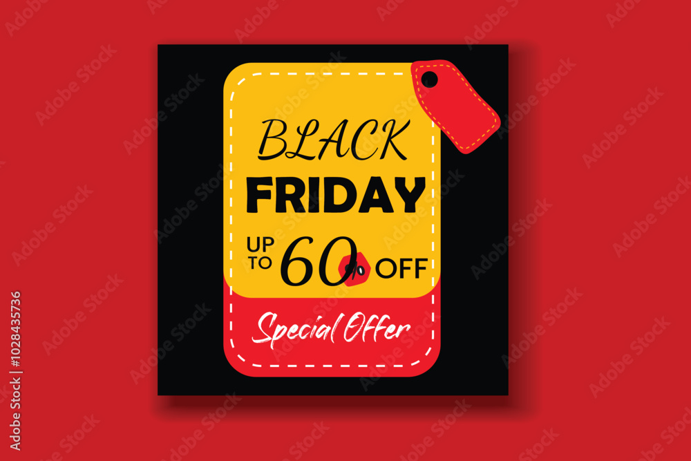 black friday sale banner social media template black friday sale banner social media template