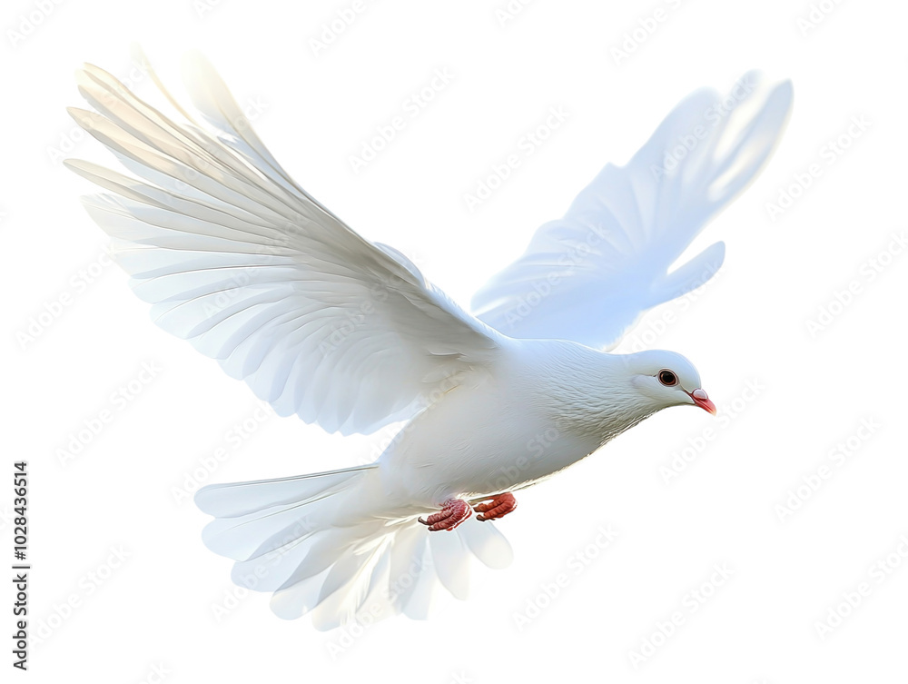 White dove silhouette on white background PNG transparent. White dove silhouette on white background PNG transparent.