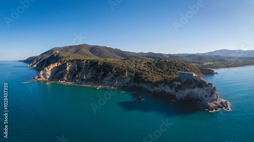 Fort of Rocchette in Tuscany, Italy