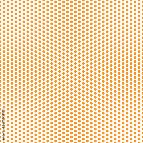 Orange dot seamless pattern background art, abstract pattern design., vector illustration 
