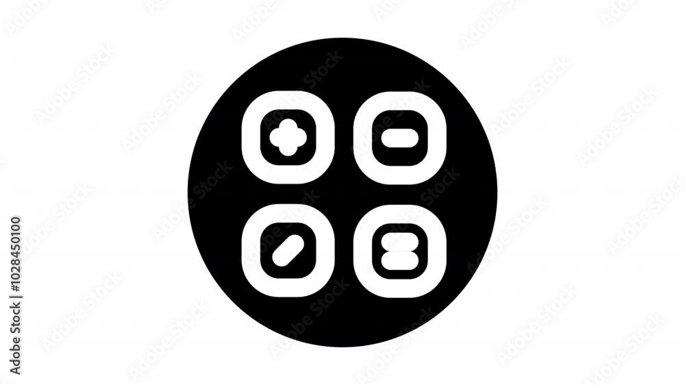 Calculator animation for social media, presentations, videos, websites, etc. No background, Alpha channel Calculator animation for social media, presentations, videos, websites, etc. No background, Alpha channel