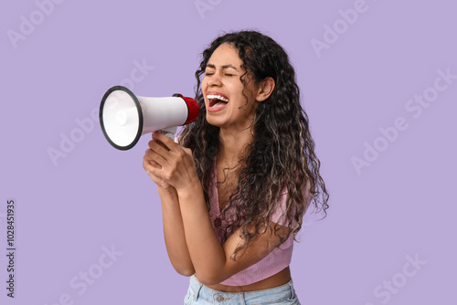 Screaming African-American ...