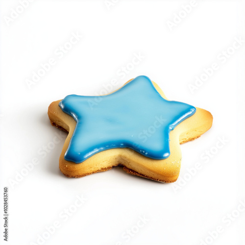 Star of David-shaped cookie  photo