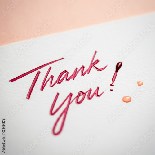 Bold, handwritten "Thank Yo...