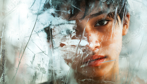 Human images, clear, unique and creative descriptions.