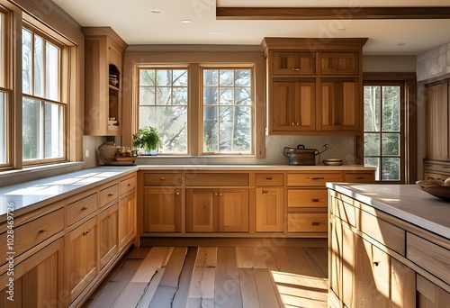 wooden kitchen