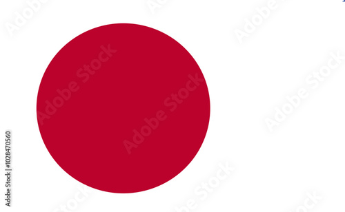 Japan flag on Video Call