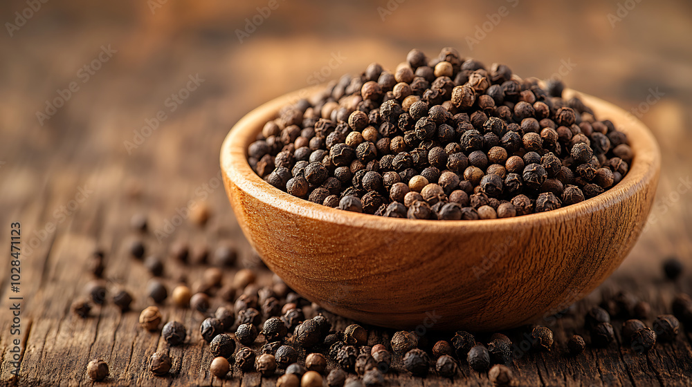 Peppercorns (Black Pepper): One of the most common spices, black pepper has a sharp, pungent, and mildly spicy flavor Peppercorns (Black Pepper): One of the most common spices, black pepper has a sharp, pungent, and mildly spicy flavor