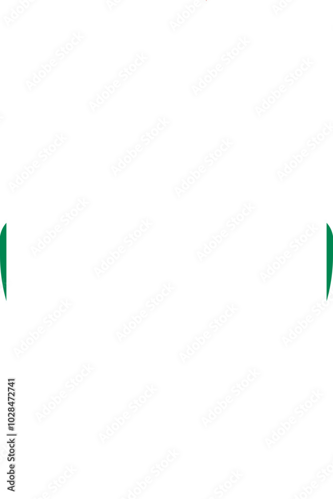 Nigeria Flag on Documenrty icon Nigeria Flag on Documenrty icon
