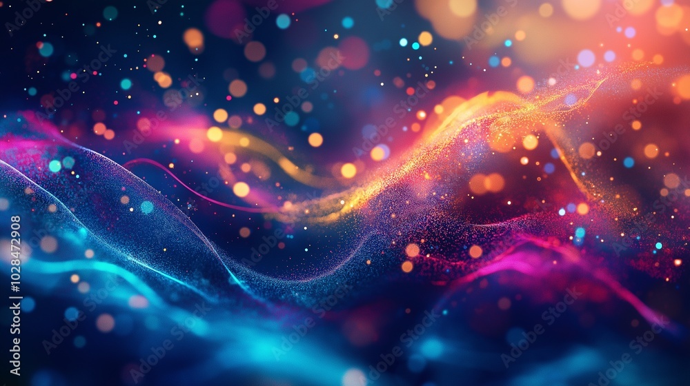 Obraz premium Abstract background concepts on AI theme