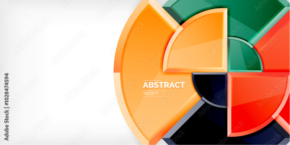 Glossy circles geometric background. Vector Illustration For Wallpaper, Banner, Background, Card, Book Illustration, landing page Glossy circles geometric background. Vector Illustration For Wallpaper, Banner, Background, Card, Book Illustration, landing page