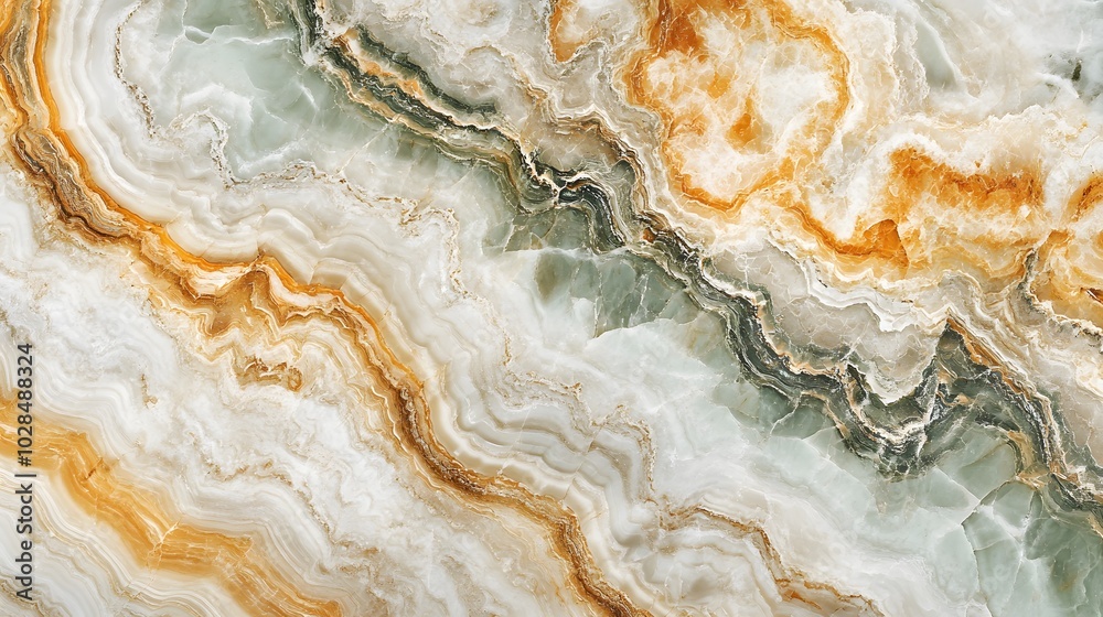Fototapeta premium luxurious white and gold veins marble background,glossy marble floor tiles,generative ai
