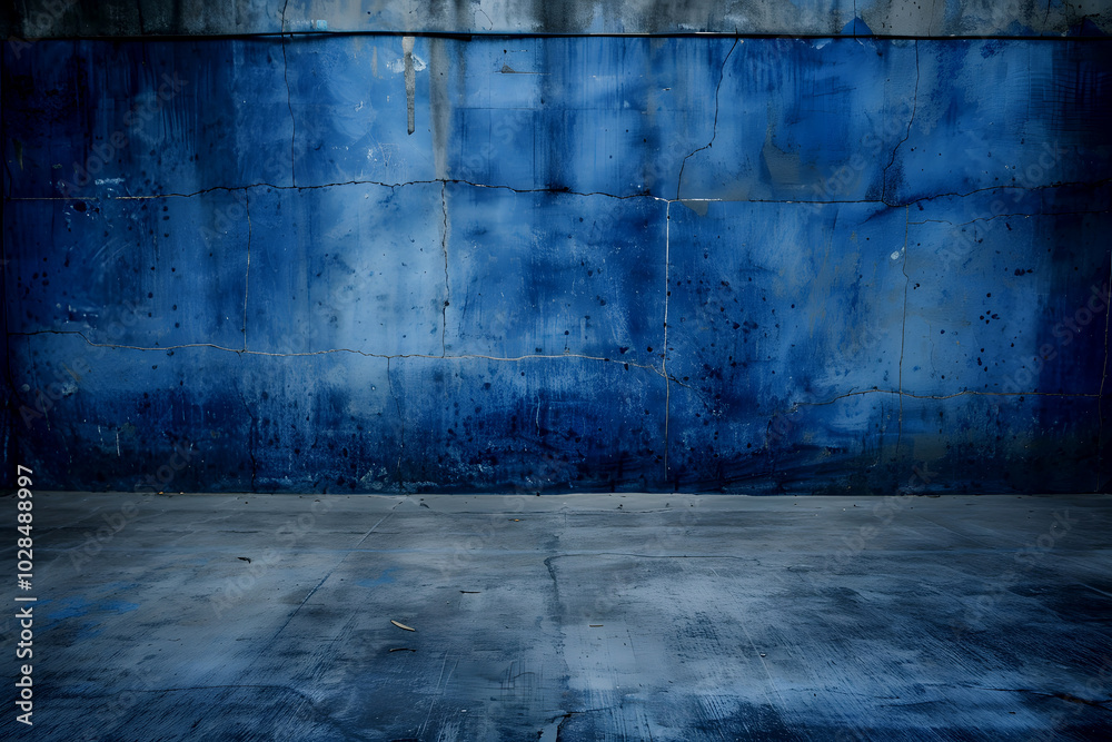 Photography and Front View of Minimalist Sleek and Mysterious Empty Dark Blue Studio Background, Perfect for Elegant Visuals. Shadow on Wall Photography and Front View of Minimalist Sleek and Mysterious Empty Dark Blue Studio Background, Perfect for Elegant Visuals. Shadow on Wall