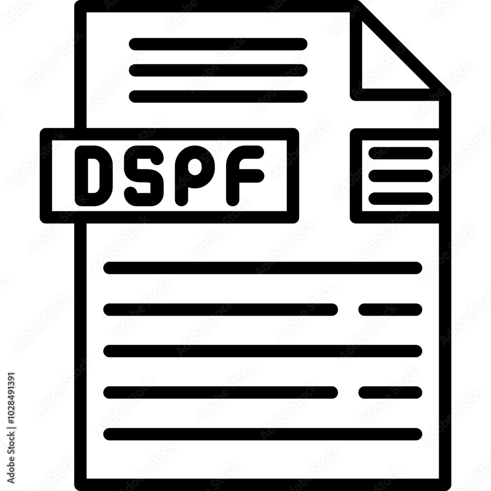 DSPF File Format Icon