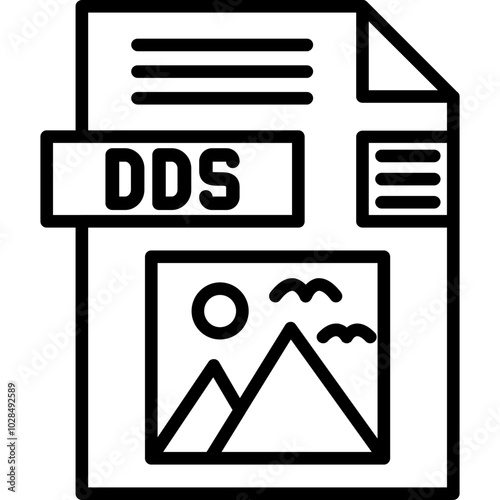 DDS File Format Icon