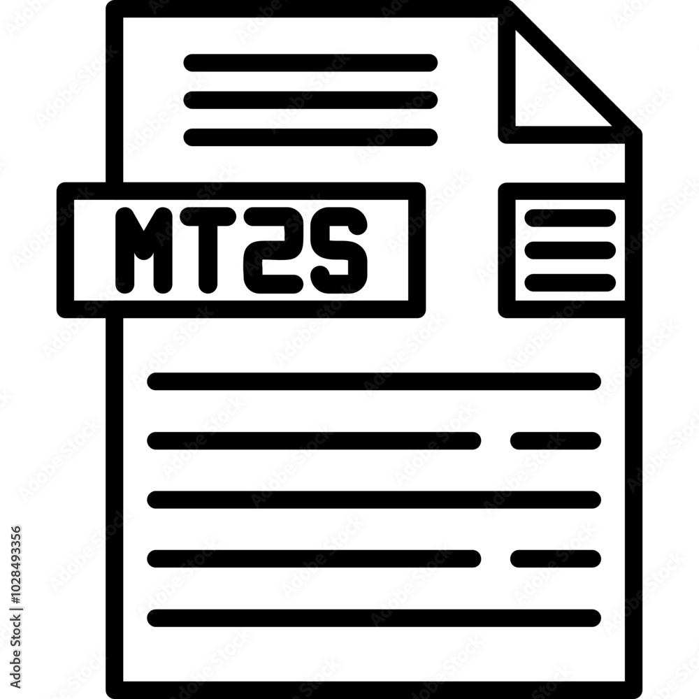 M2TS File Format Icon M2TS File Format Icon