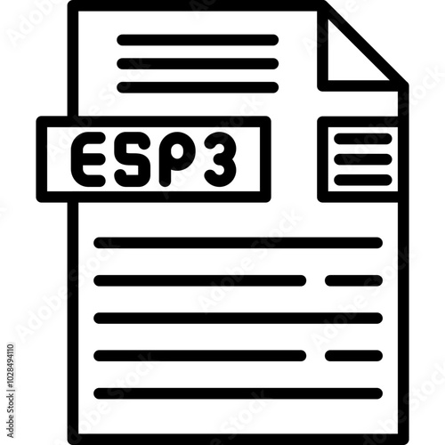 ESP3 File Format Icon