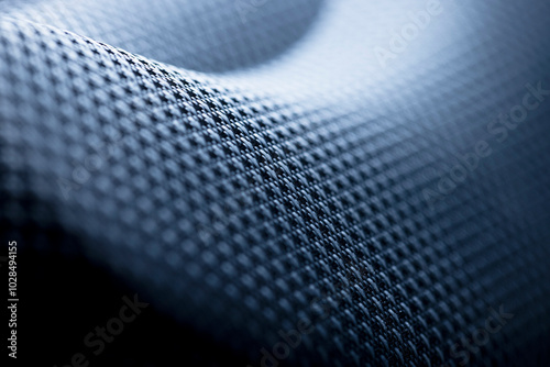 Close-up Texture of Woven Fabric Material