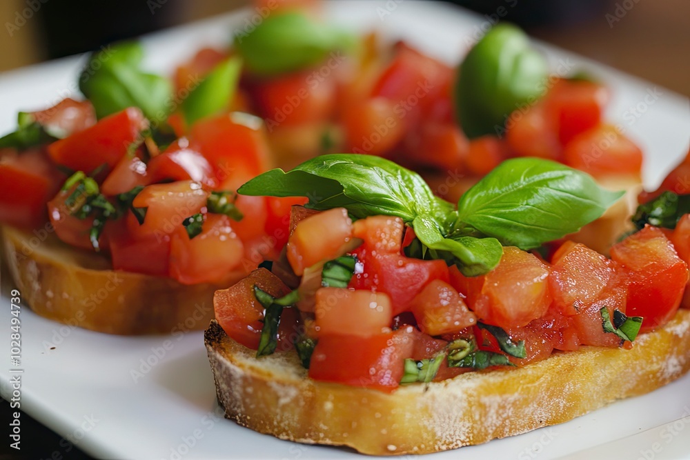 Kürbis Bruschetta with generative ai Kürbis Bruschetta with generative ai