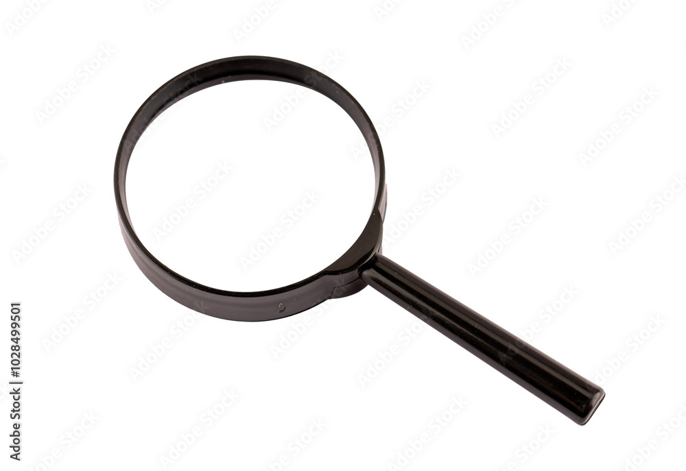magnifying glass, graphic element isolated on a transparent background magnifying glass, graphic element isolated on a transparent background