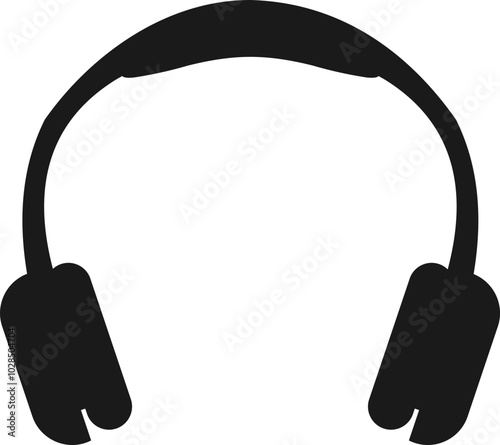 Podcast Headphones Silhouette