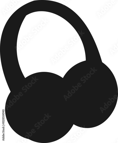 Podcast Headphones Silhouette