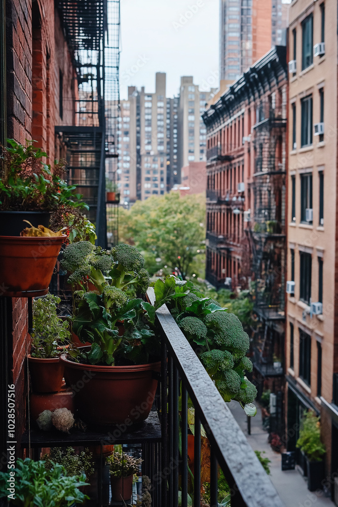 urban jungle balcony in the city urban jungle balcony in the city