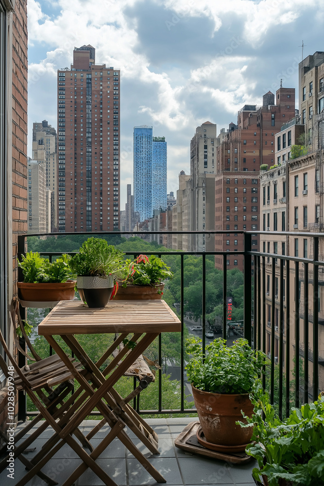 urban jungle balcony in the city urban jungle balcony in the city