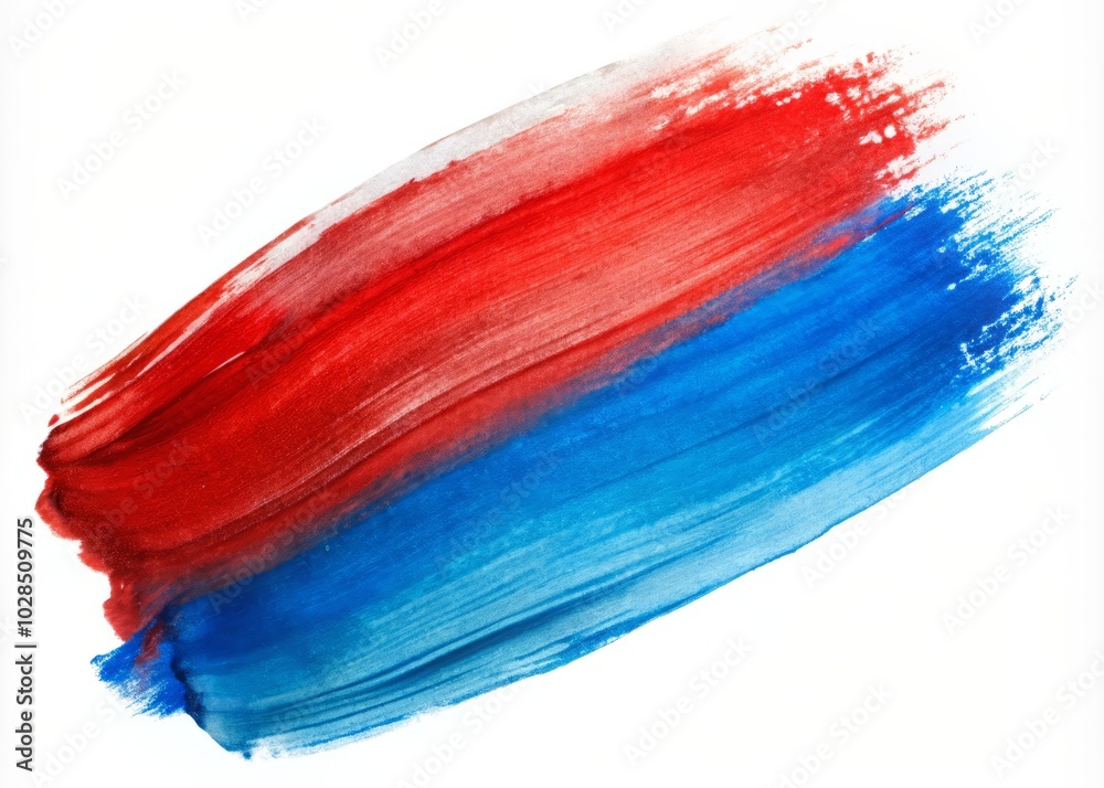 Red and Blue Watercolor Brush Stroke on White Background, Isolated PNG, Artistic Design Element for Creative Projects, Digital Art, Graphic Design, Abstract Textures, and More Red and Blue Watercolor Brush Stroke on White Background, Isolated PNG, Artistic Design Element for Creative Projects, Digital Art, Graphic Design, Abstract Textures, and More