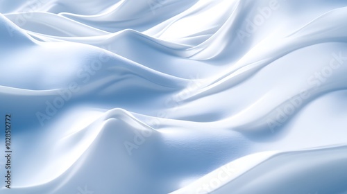 Clean white snowdrift texture pattern. subtle abstract winter background