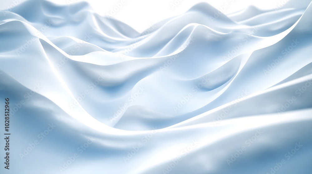 Obraz premium Clean white snowdrift texture pattern. subtle abstract winter background